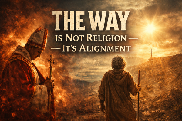 The Way Is Not Religion — It’s Alignment